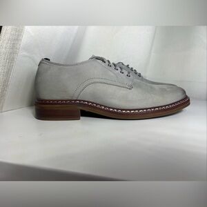 COLE HAAN Frankland Grand Gray LeatherDress Plain Toe Oxfords Shoes Mens Sz 10.5